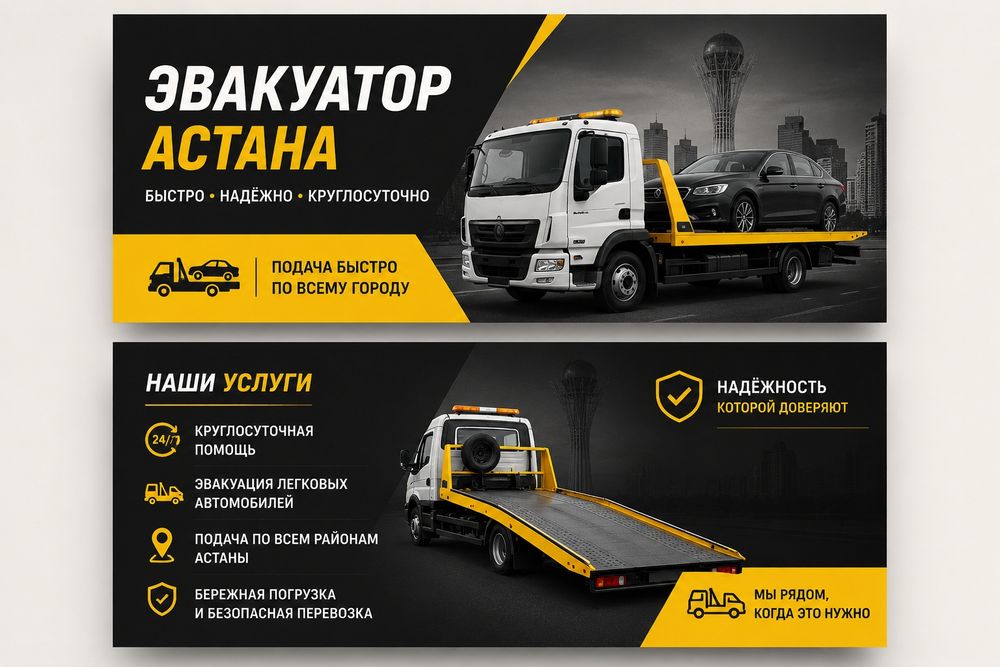 Эвакуатор в Астане услуги эвакуатора