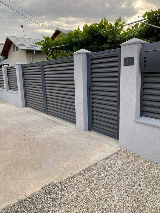 garduri si porti fer forjat șipcă metalică plasă bordurată bca etc