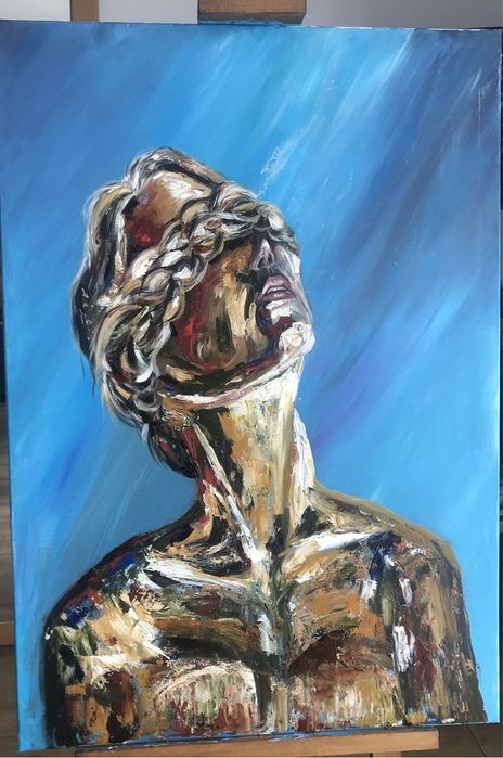 Голяма картина с жена