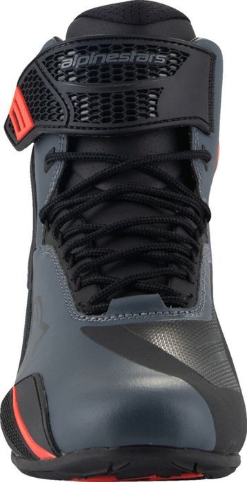 Ghete Alpinestars Faster-4 negru/gri/rosu