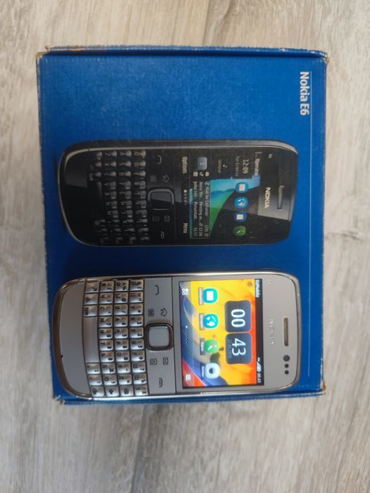 Nokia E6 Нокиа е6 полный комплект Имей есть IMEI bor bts bor