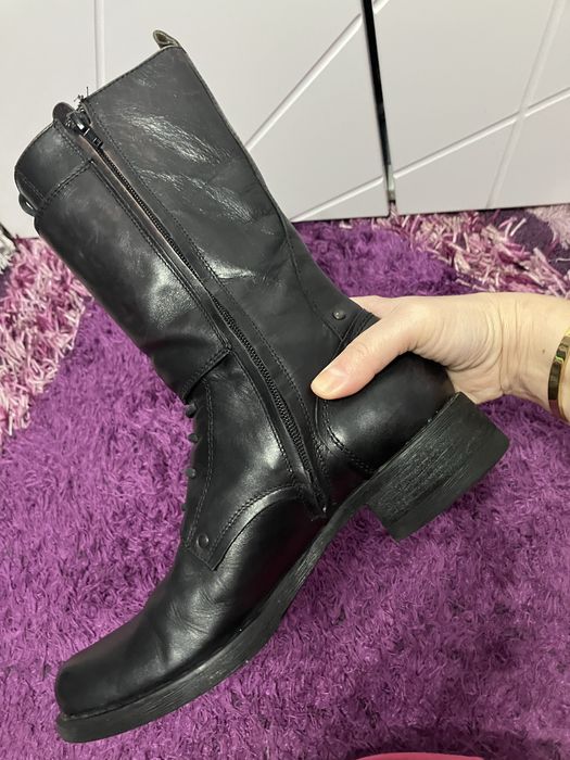 Bocanci piele naturala,Janet&Janet