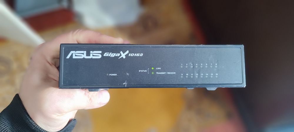 Сетевой коммутатор ASUS GigaX 1016D – 16 портов
