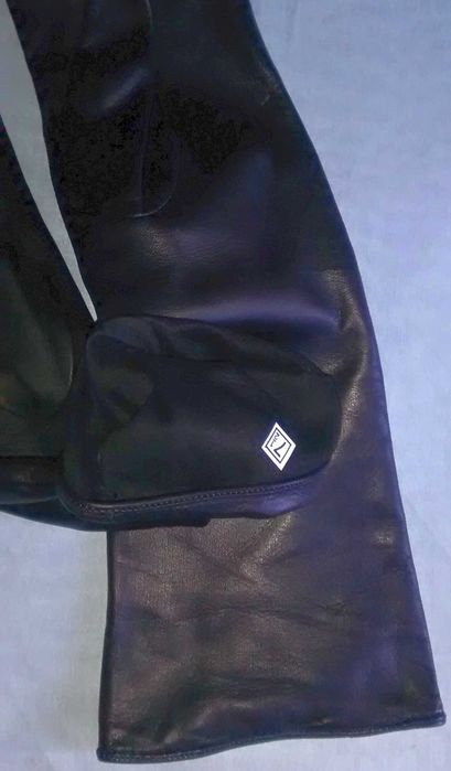 Manusi lungi piele 40 cm, piele nappa, marimea 6.5, 7, 7.5