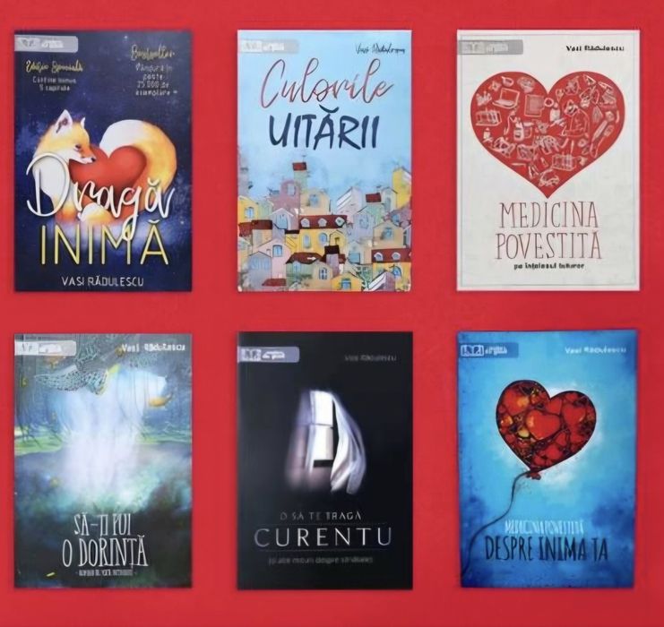Serie 6 cărți Medicina povestită