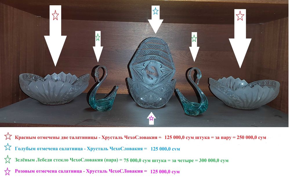 Посуда - хрусталь