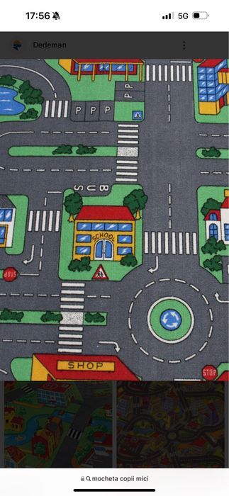 Vand mocheta pentru copii