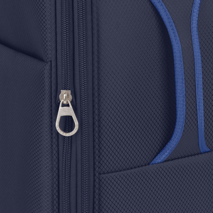 Запазен куфар Gabol, 61 литра, два цвята син и черен