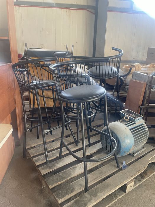 Стулья барные высокие