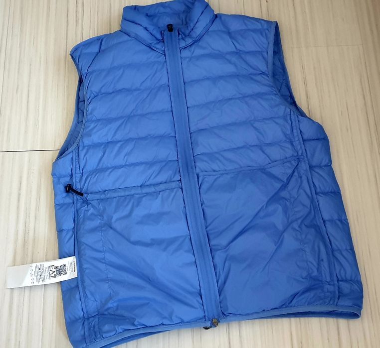 Emporio Armani EA7 Down Vest Mens Size L / XL НОВО!  ОРИГИНАЛ Мъжки Пухен Елек!