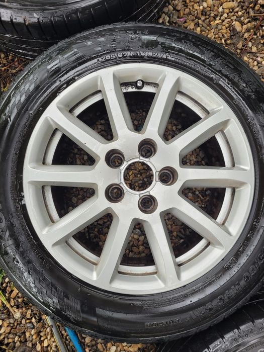 Set Roți pentru Audi, anvelope de vară Kumho 205/60R16, DOT 37/2020