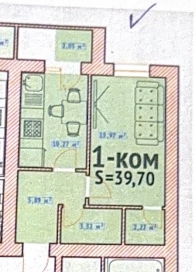 Продам 1-комн квартиру