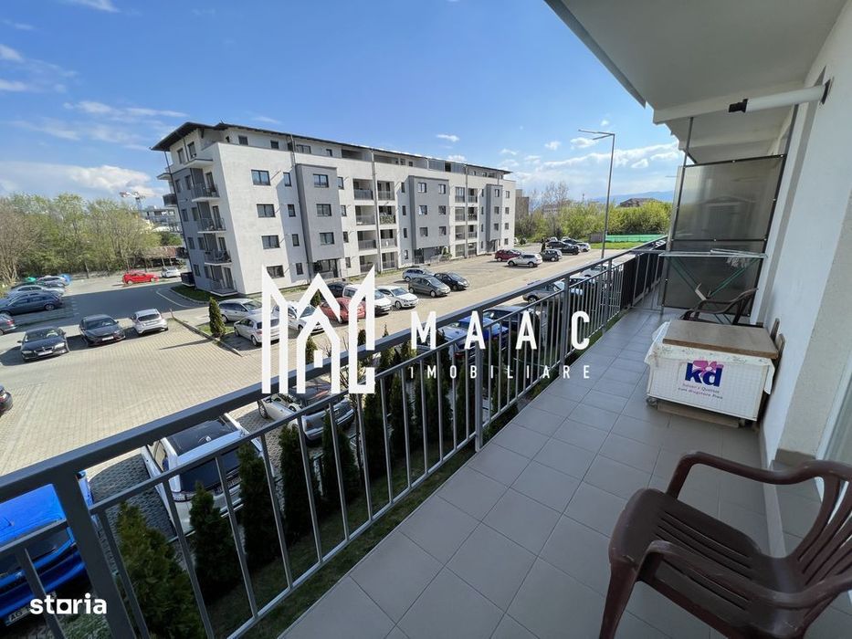 Apartament 2 camere de închiriat | Sibiu, Turnișor | 2 balcoane