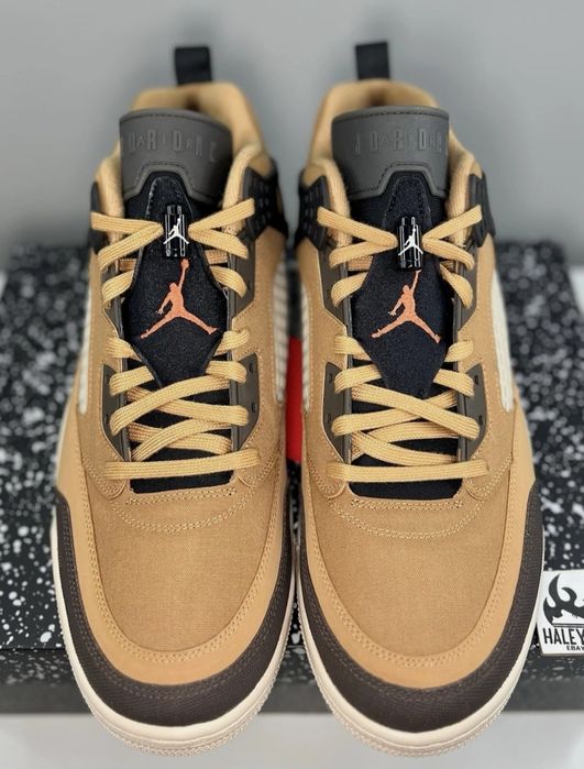 Pantofi Jordan Spizike Low Flax/Baroque Brown-Black-Sanddrift