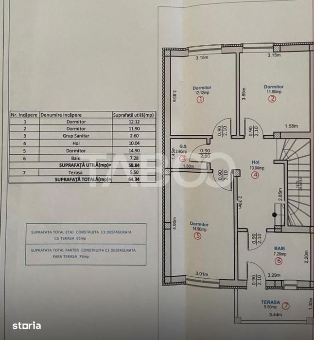 Casa moderna de tip duplex 4 camere zona Arhitectilor Sibiu