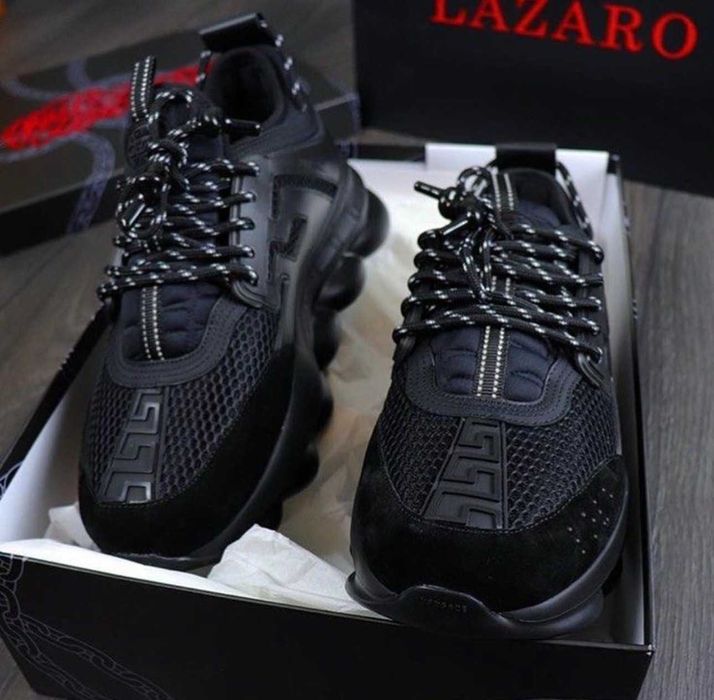 Adidasi Versace Triple Black