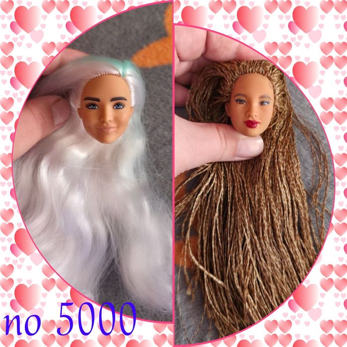 Головы и тела от barbie