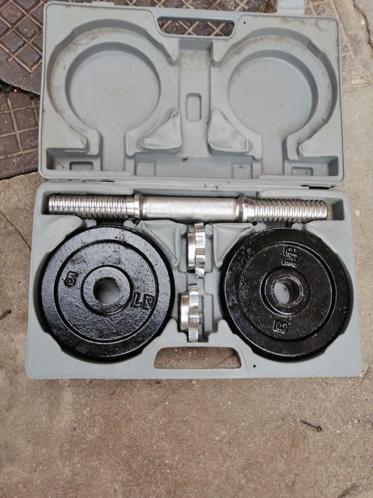 Gantera /haltera din  fier  reglabila 10kg