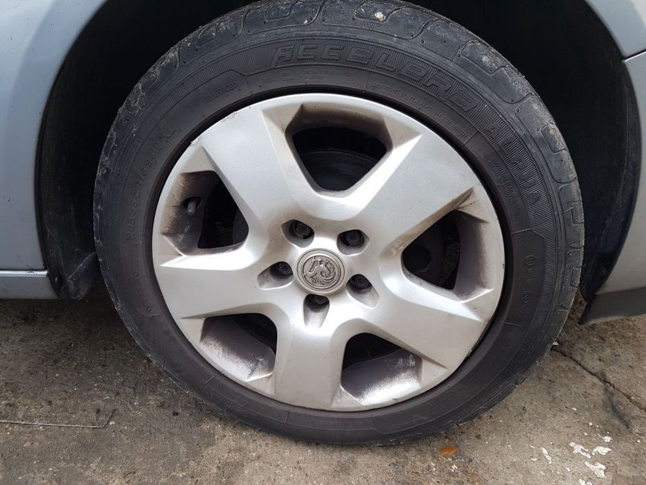 Set 4 Jante Tabla cu Capace Originale Opel Astra H 16 inch 2004 - 2010 205 55 16