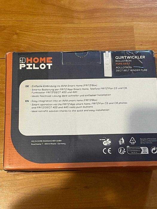 Acționare electrică a oblonului HOMEPILOT RolloTron pure DECT