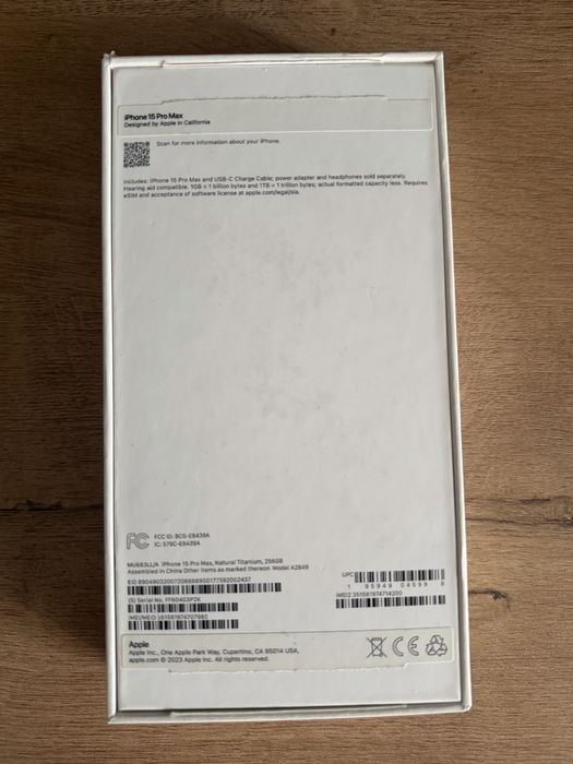 IPhone 15 Pro Max eSIM