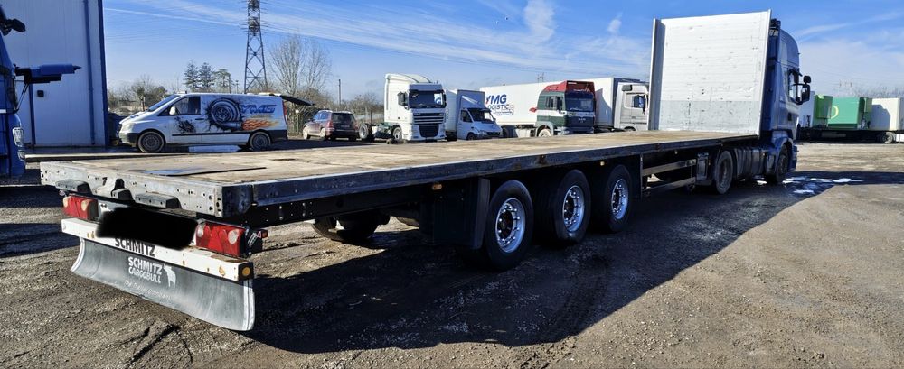 Vand semiremorca Schmitz platforma mega