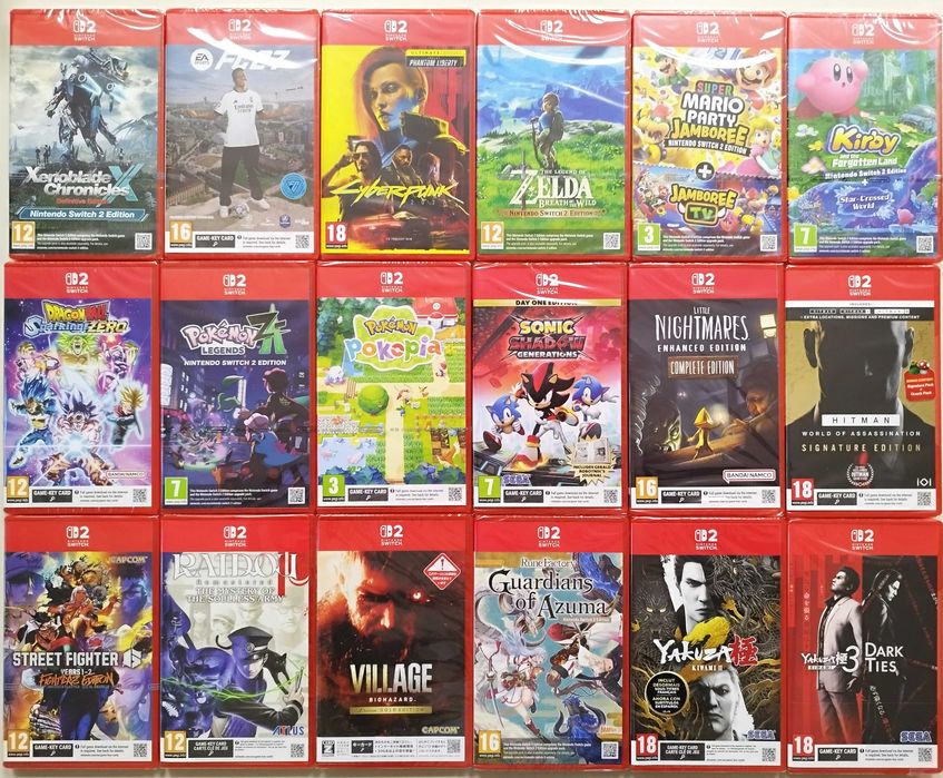 [ Switch 2] 19 ТОП игри/ Супер Цена/ чисто НОВИ/ Експресна доставка
