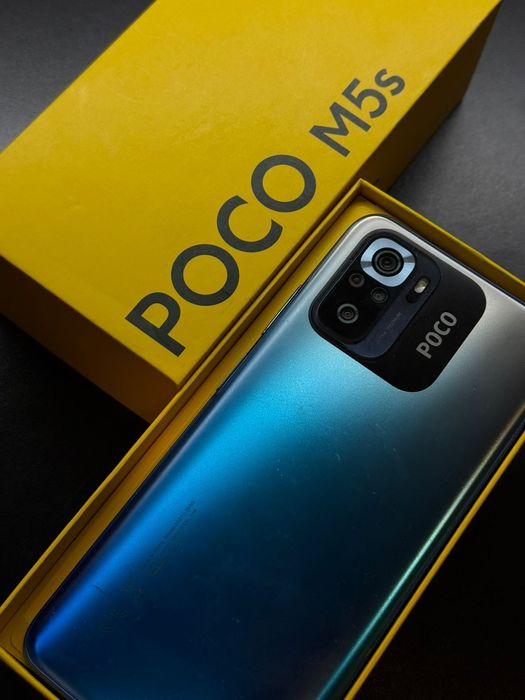 Poco M5s, 256гб, Kaspi 0-0-24