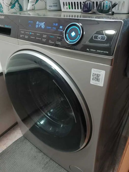 Стиральная машина автомат Haier 8 kr inverter motor установка доставка