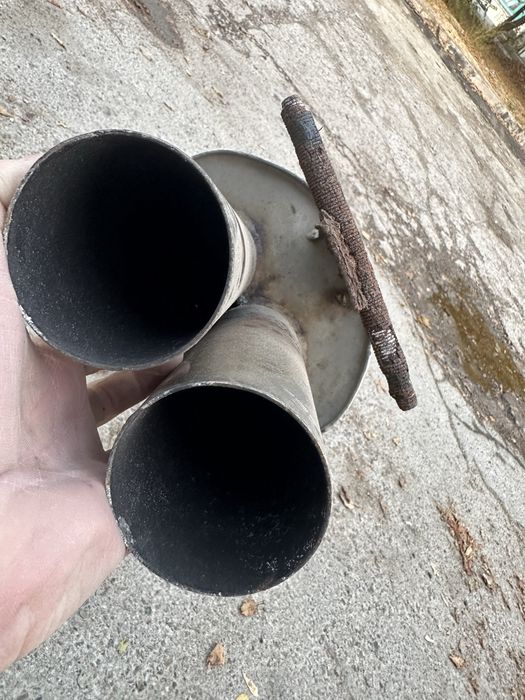 Глушитель Eisenmann на Ауди 100