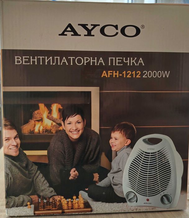 Вентилаторна печка Ayco AFH-1212-2000 w