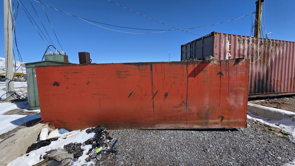 Емкость для хранения и разогрева битума