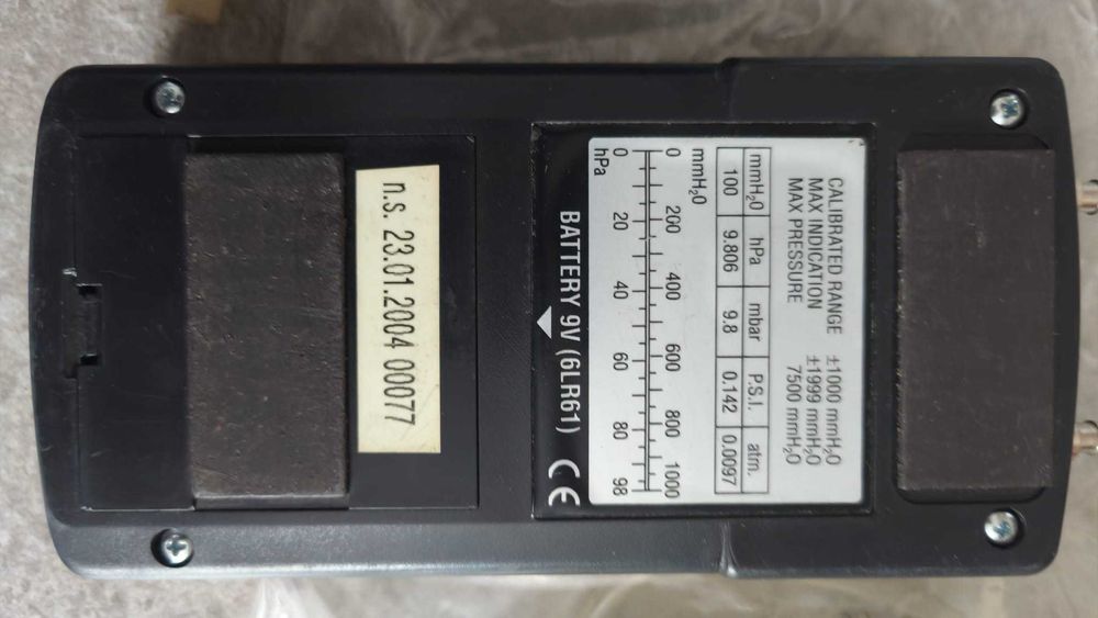 Micromanometru diferențial Tecnocontrol MA202DG