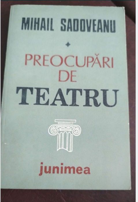 Preocupări de teatru- Mihail Sadoveanu