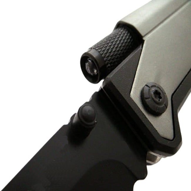 Briceag vanatoare IdeallStore®, Robo Blade, 22 cm, argintiu