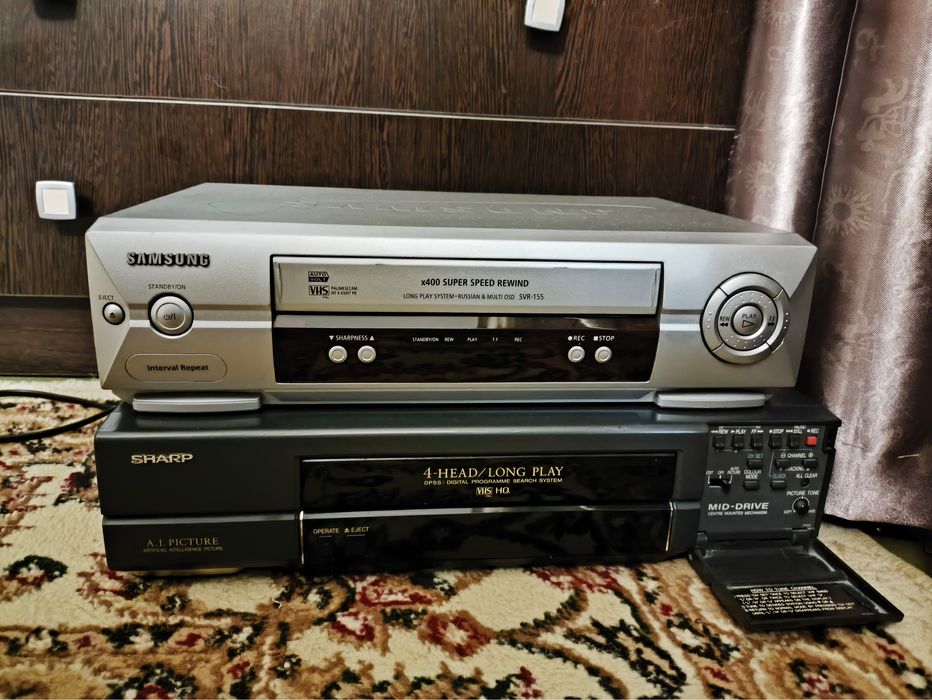 Видеомагнитофоны видео плеер нерабочие