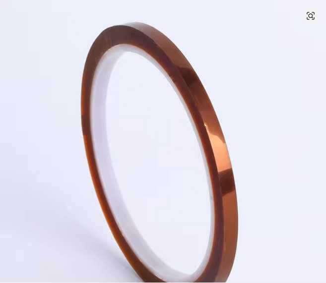 5mm-33m Термоустойчива полиимидна лепенка лента тиксо Kapton tape