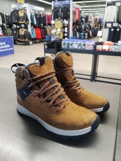 Ghete Piele Iarnă Călduroase Impermeabile - produs resigilat Decathlon