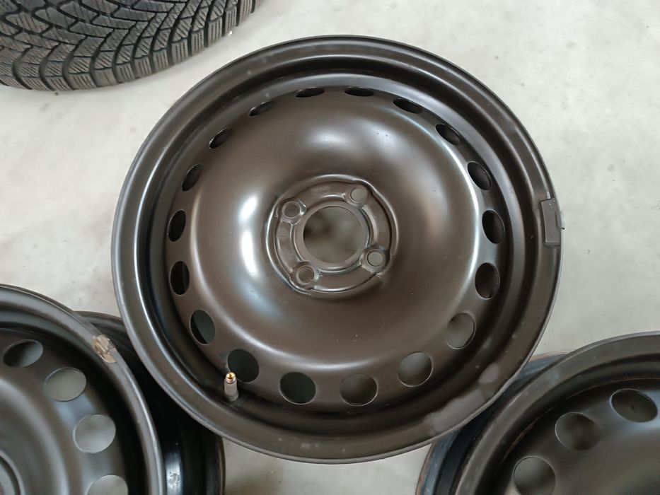 Jante otel 4x100 r15 Dacia Logan, Sandero,Lodgy, Renault Clio