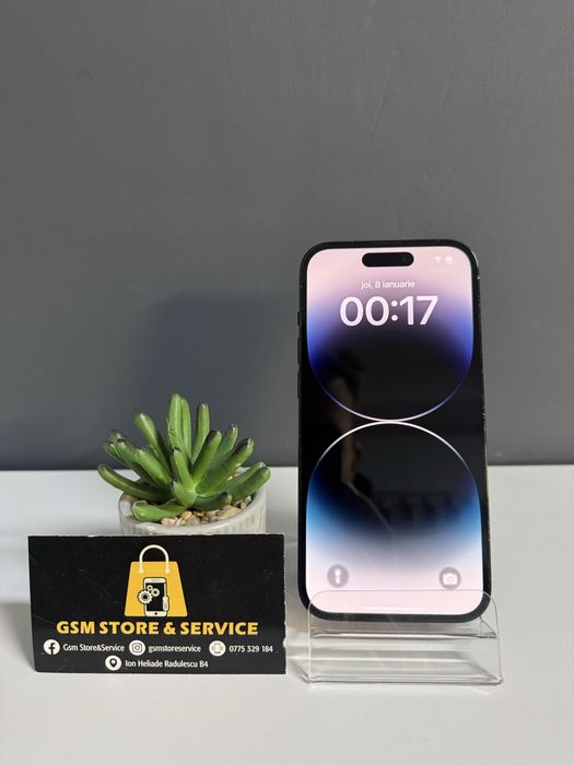 Iphone 14 Pro 128Gb Space Black Garantie Gsm Store&Service