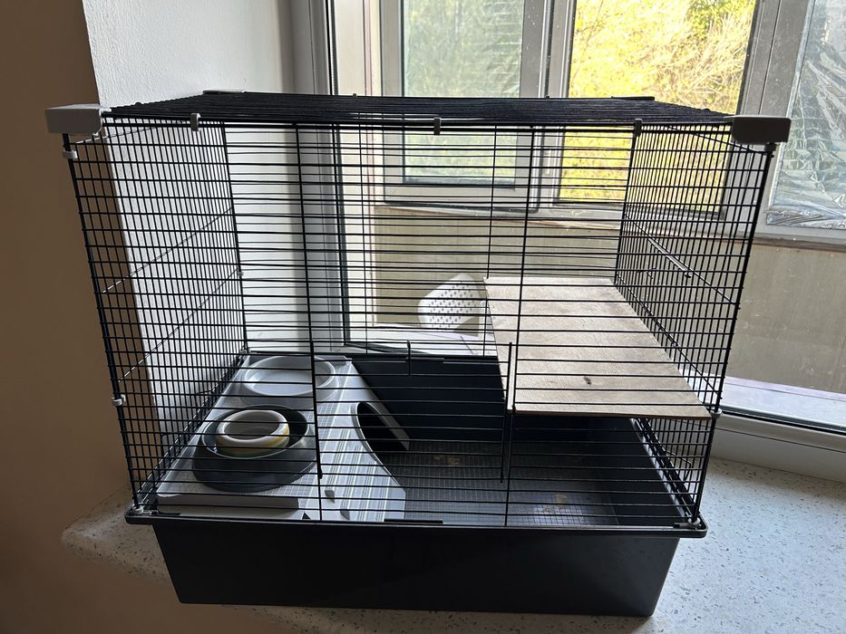 Клетка для грызунов с аксессуарами