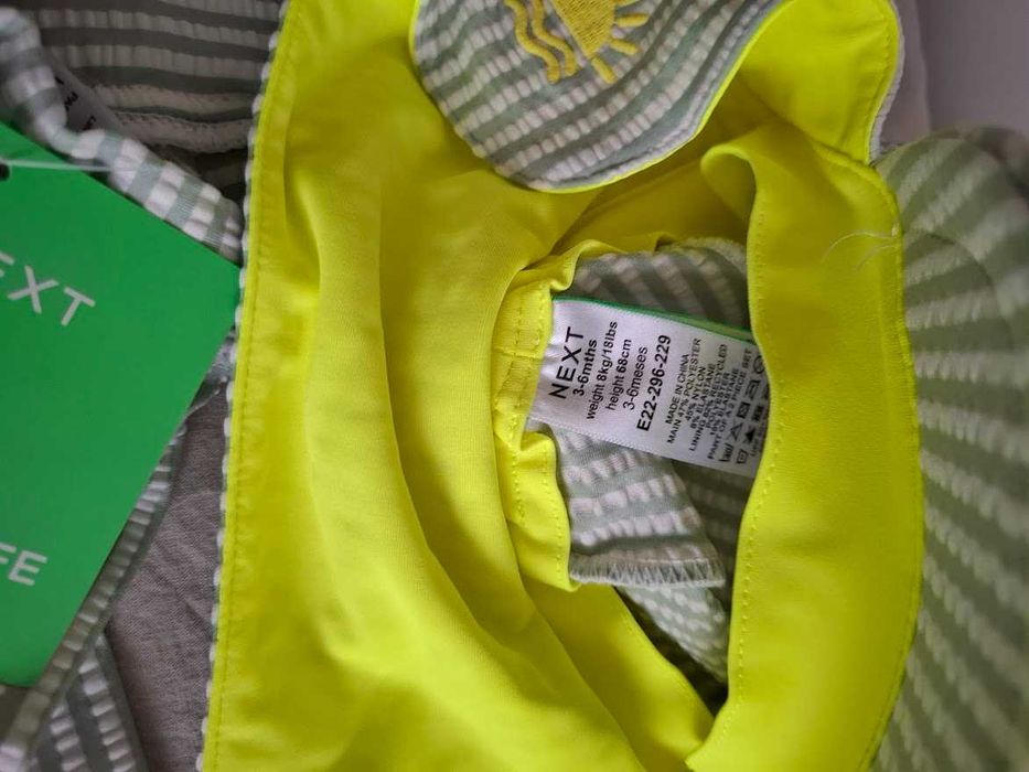 NEXT бански момче UPF 50+ 68 см, 3-6 месеца, нов