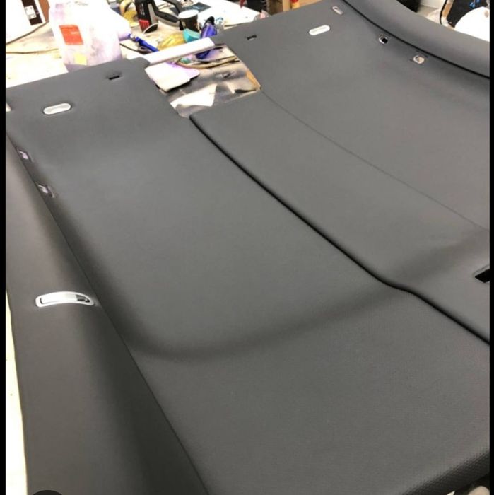 Перетяжка потолка авто