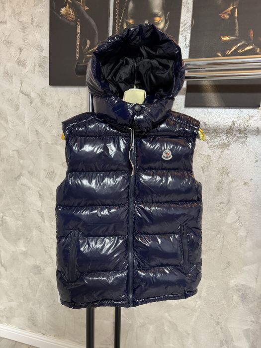 Vesta Barbati M0NCLER Albastru Indigo Lucios!