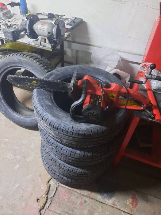 Электро пила быу в нормальном состоянии