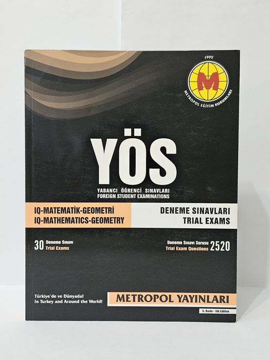 Купите книгу для подготовки к экзамену YOS и поступайте в вузы Турции!