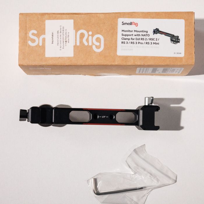 SmallRig 3026B Montura Monitor pt DJI RS2/RSC2/RS4/RS4 Pro