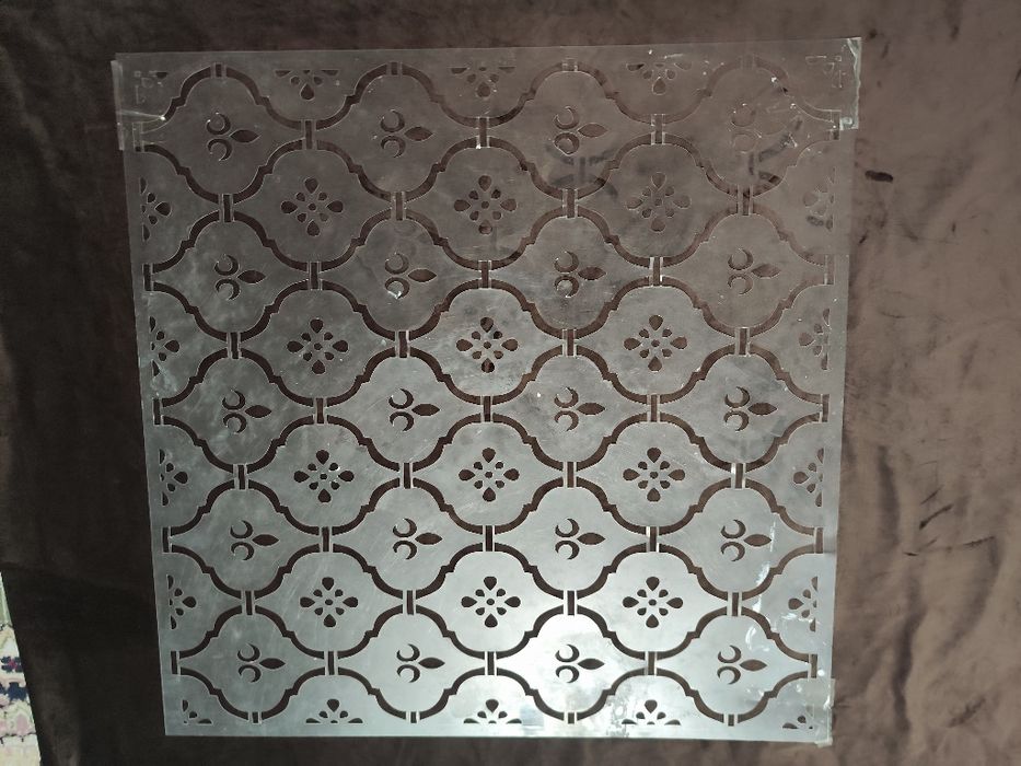 Трафарет для декора стен