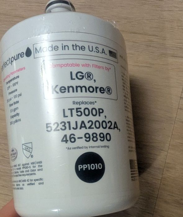 Оригинален воден филтър за хладилник LG