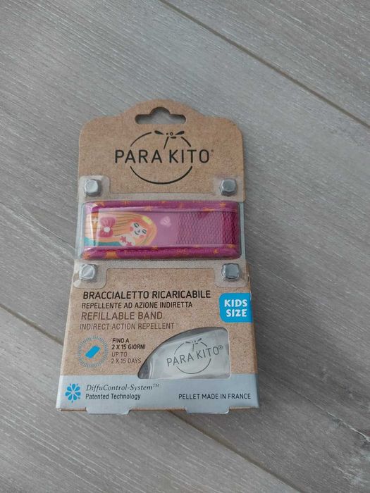 Brățări anti-țânțari PARA'KITO pentru Copii - NOI cu 2 rezerve incluse